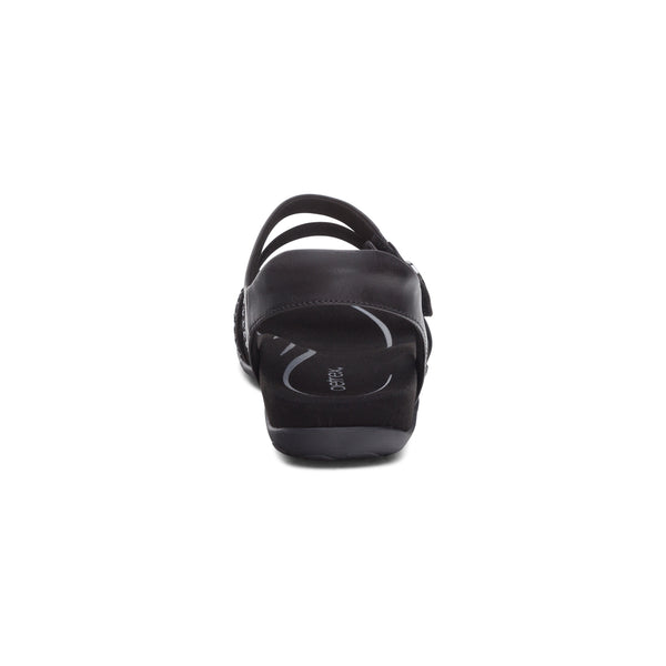 Jess-Adjustable-Quarter-Strap-Sandal #color_black-sparkle