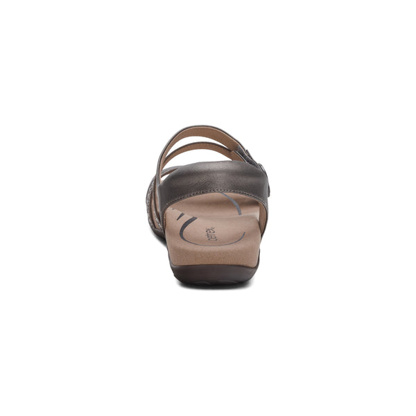 Jess-Adjustable-Quarter-Strap-Sandal #color_pewter-sparkle