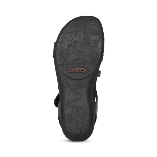 Jess-Adjustable-Quarter-Strap-Sandal #color_black