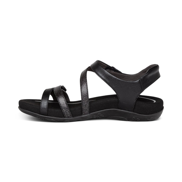 Jess-Adjustable-Quarter-Strap-Sandal #color_black