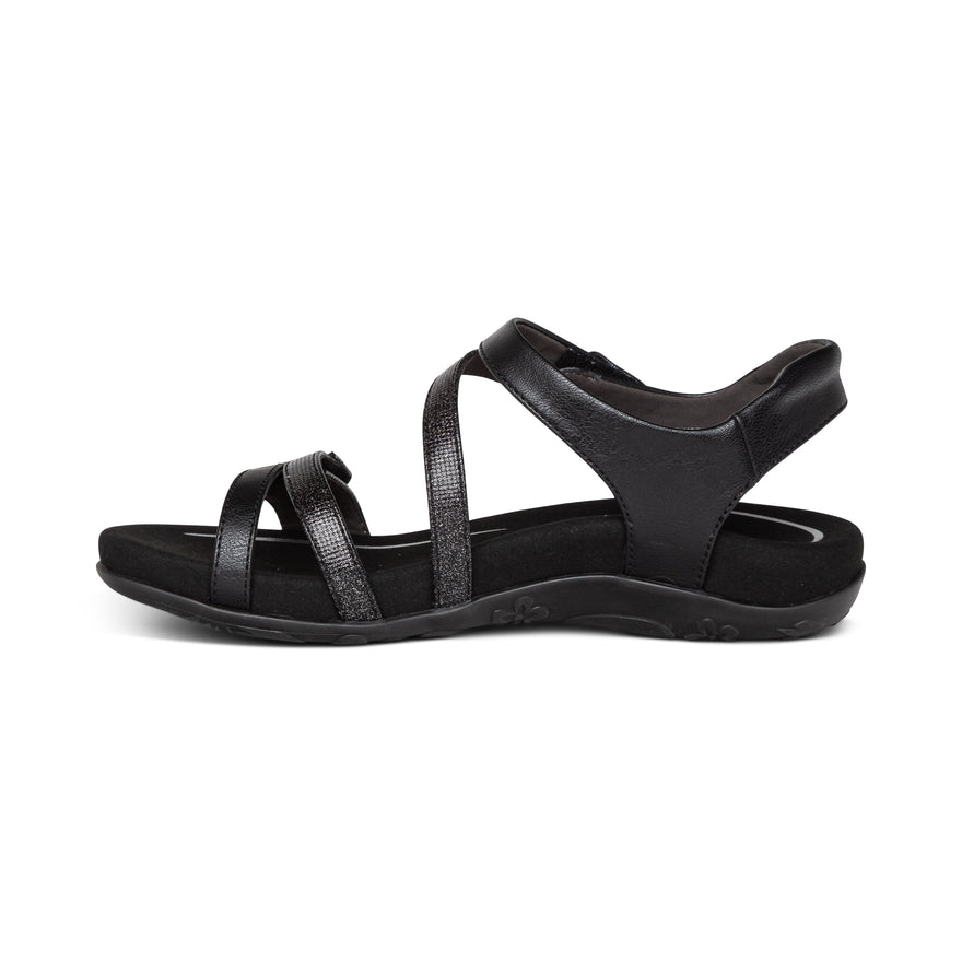 Jess-Adjustable-Quarter-Strap-Sandal #color_black