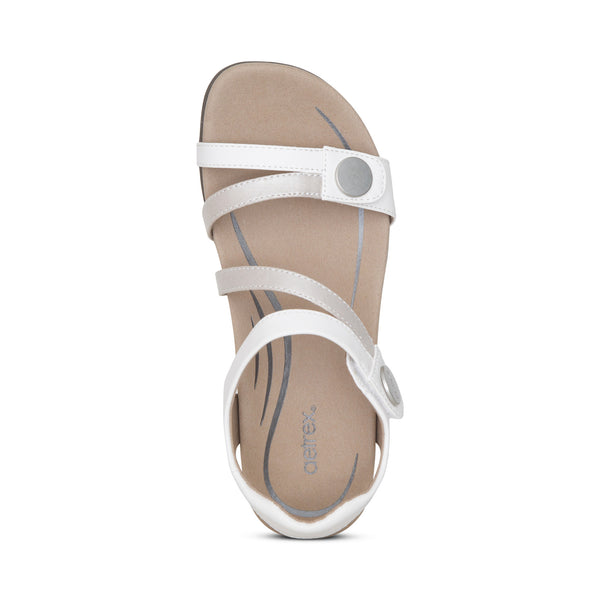 Jess-Adjustable-Quarter-Strap-Sandal #color_white