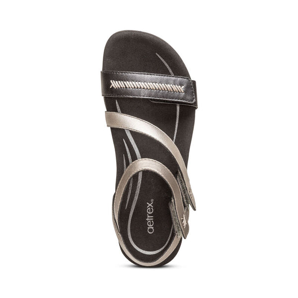 Gabby-Adjustable-Quarter-Strap-Sandal #color_black-multi