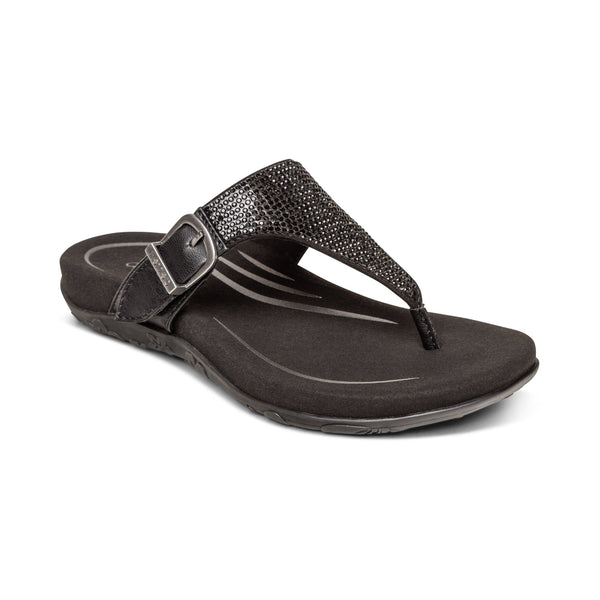 Rae-Adjustable-Thong-Sandal #color_black