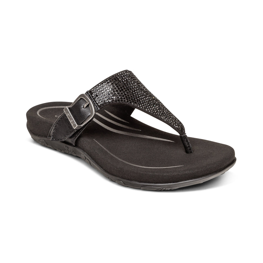 Rae-Adjustable-Thong-Sandal #color_black