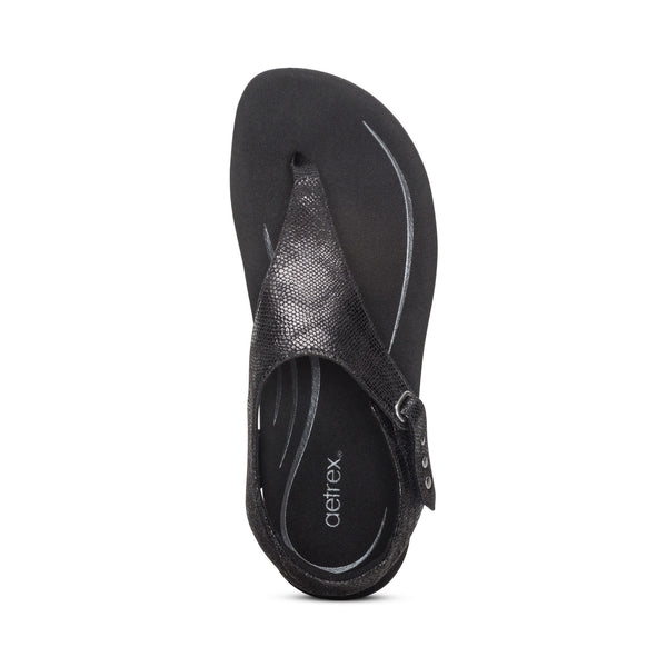 Ellie-Adjustable-Quarter-Strap-Thong #color_black