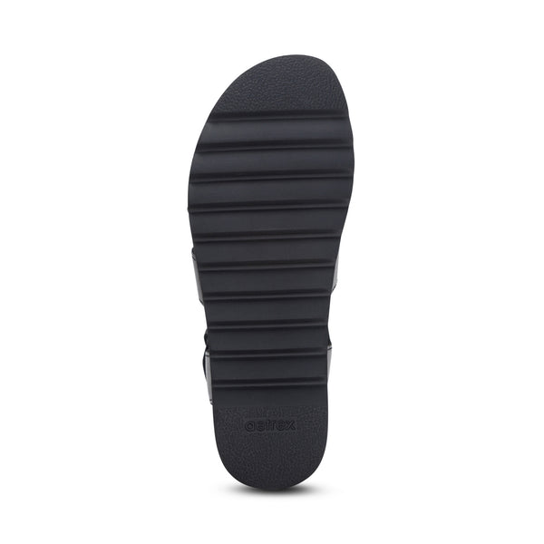 Romy-Quarter-Strap-Cork-Flat-Sandal #color_black