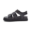 Romy-Quarter-Strap-Cork-Flat-Sandal #color_black