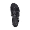 Romy-Quarter-Strap-Cork-Flat-Sandal #color_black