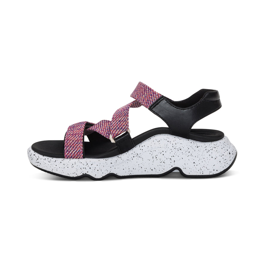 Marz-Adjustable-Sport-Sandal #color_pink