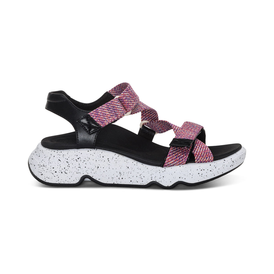 Marz-Adjustable-Sport-Sandal #color_pink