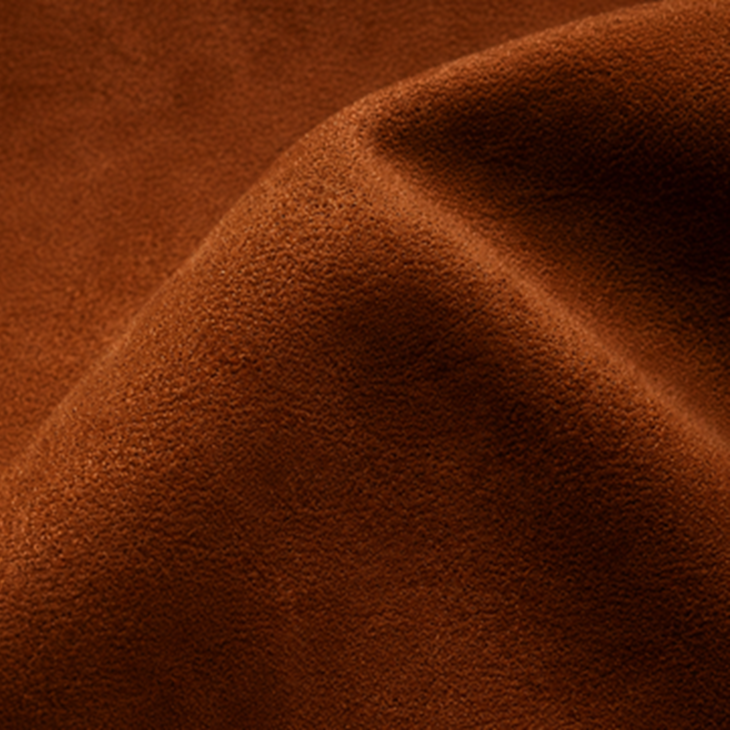Close-up of brown fabric texture