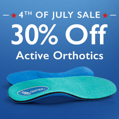 30% off Active Orthotics | 4th of July Sale