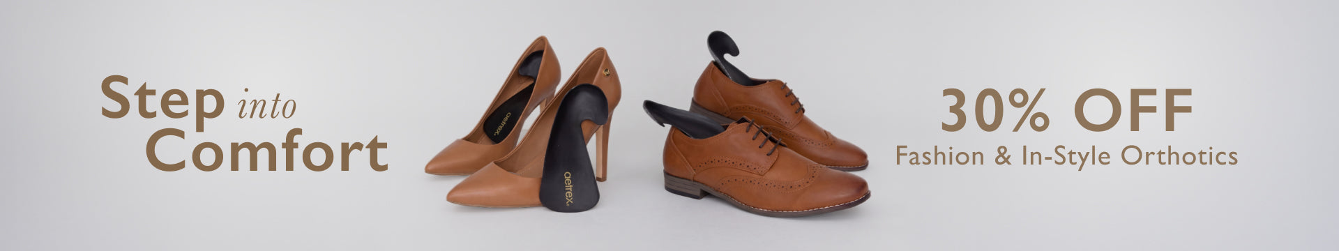 30% OFF Fashion and In-Style Orthotics