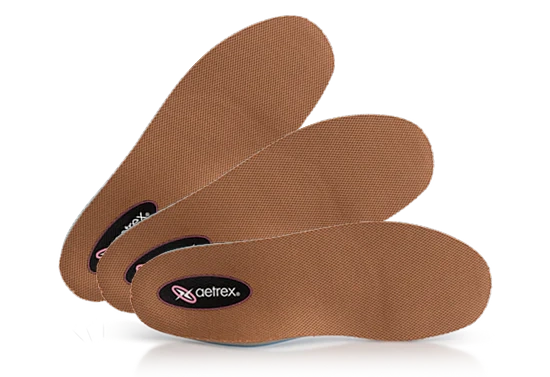 Orthotics Laid on in a Fan