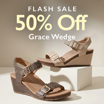Flash Sale 50%Off Grace Wedge