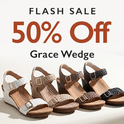 FLASH SALE: 50% OFF Grace Wedge