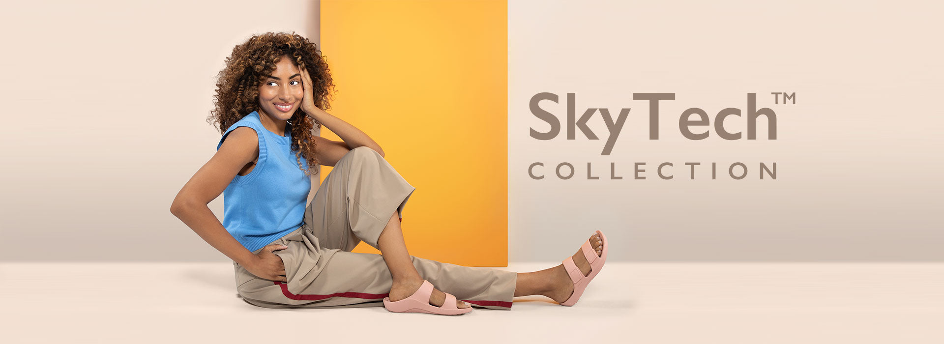 Model wear Skytech Collection Sandal