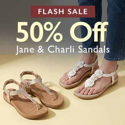 Flash Sale 50% Off Jane and Charli Sandals