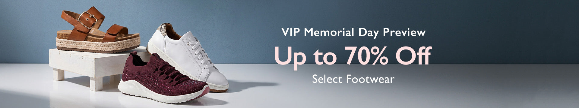 VIP Memorial Day Preview - Select styles up to 70% off 