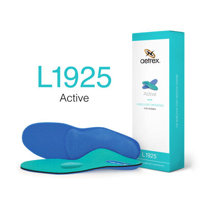 Women's Active Posted Orthotics W/ Metatarsal Support