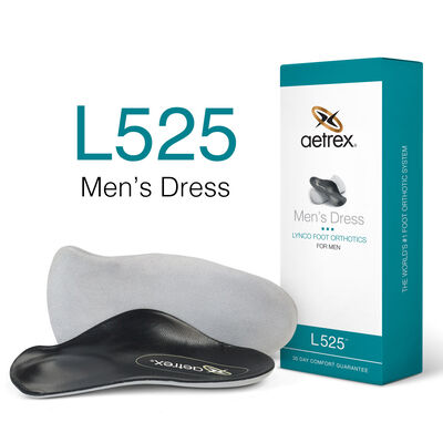 Men's Dress Posted Orthotics W/ Metatarsal Support