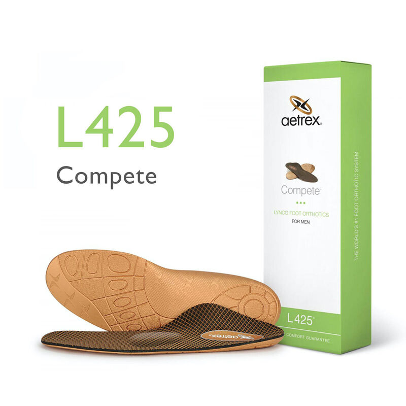 Men&#39;s Compete Posted Orthotics W/ Metatarsal Support