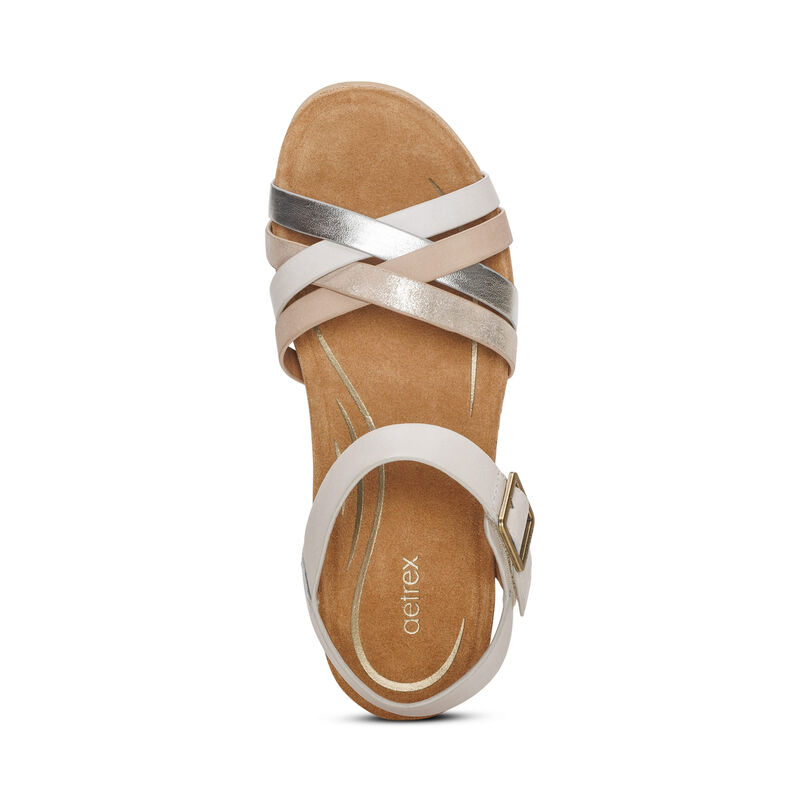 Noelle Arch Support Wedge-ivory