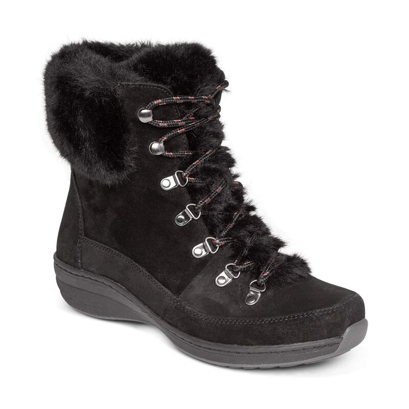 Jodie Fur Winter Boot - black