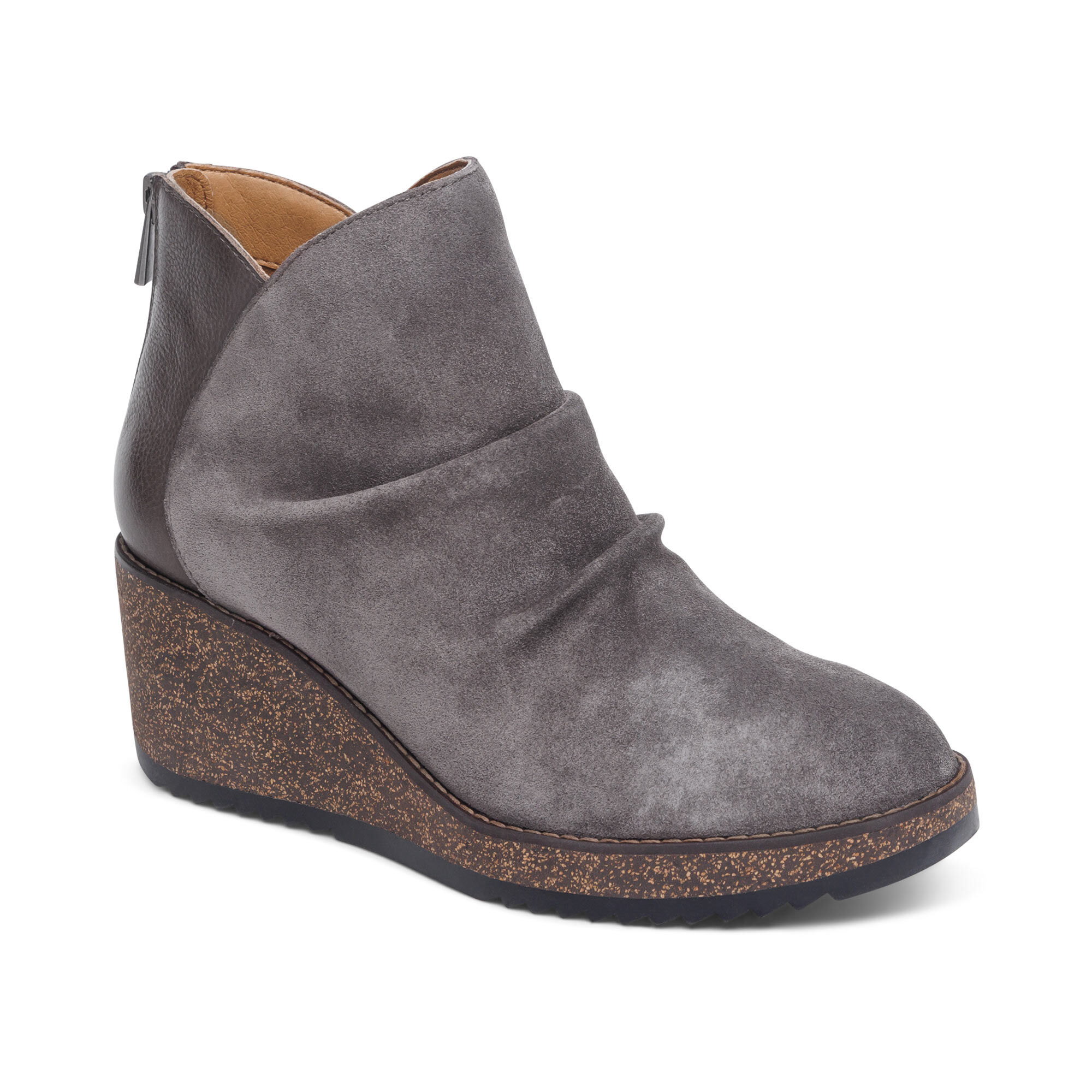 Clarks Cloudsteppers Wedge Ankle Boots Top Sellers | bellvalefarms.com
