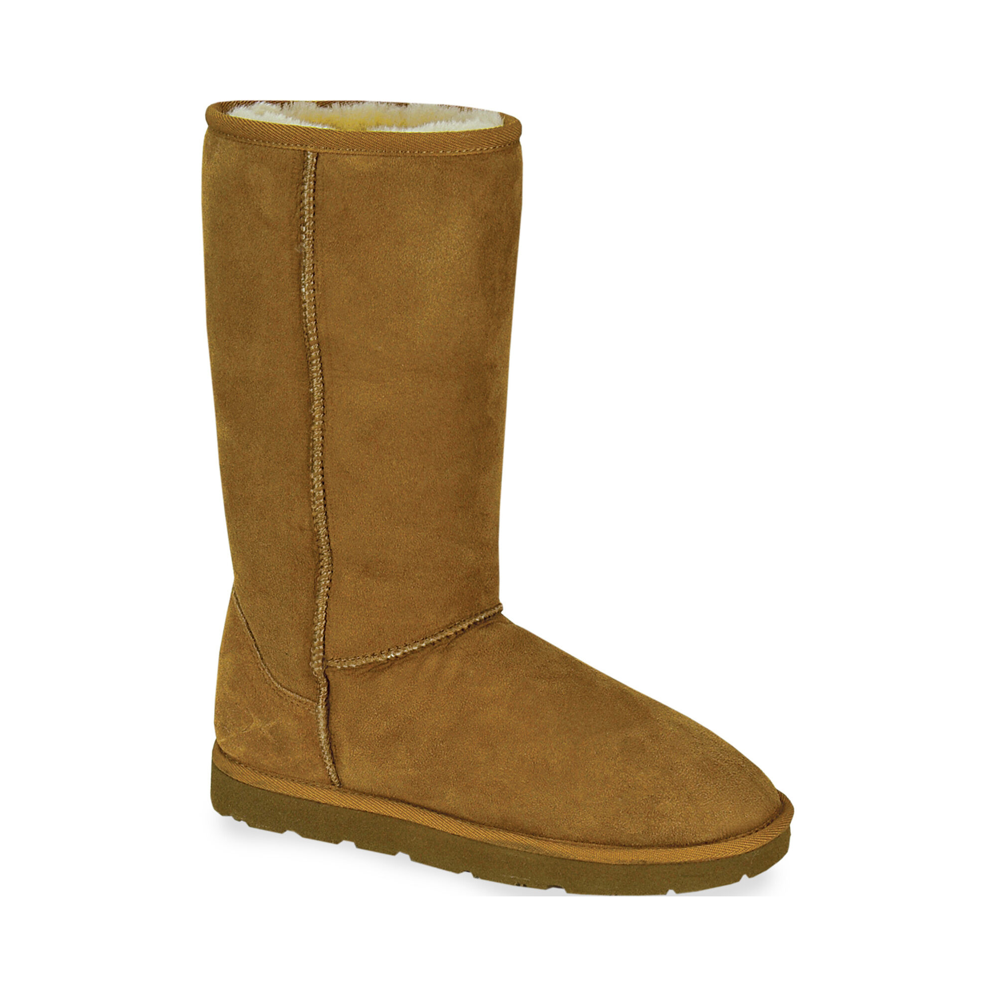 tall shearling boots