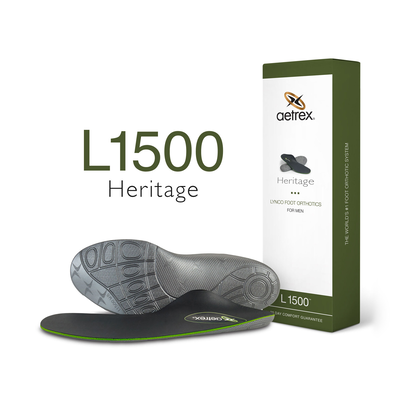 Men's Heritage Orthotics - Premium Insole for Dress Shoes