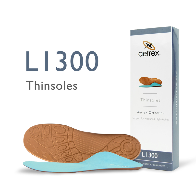 Thinsole Orthotics, Aetrex's Thin Insoles