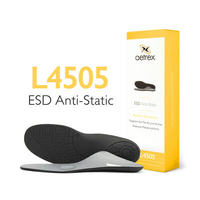 Unisex ESD Anti-Static Orthotics - for Anti-Static Protection with Metatarsal Support