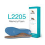 Memory Foam Med/High Arch W/ Metatarsal Support For Women