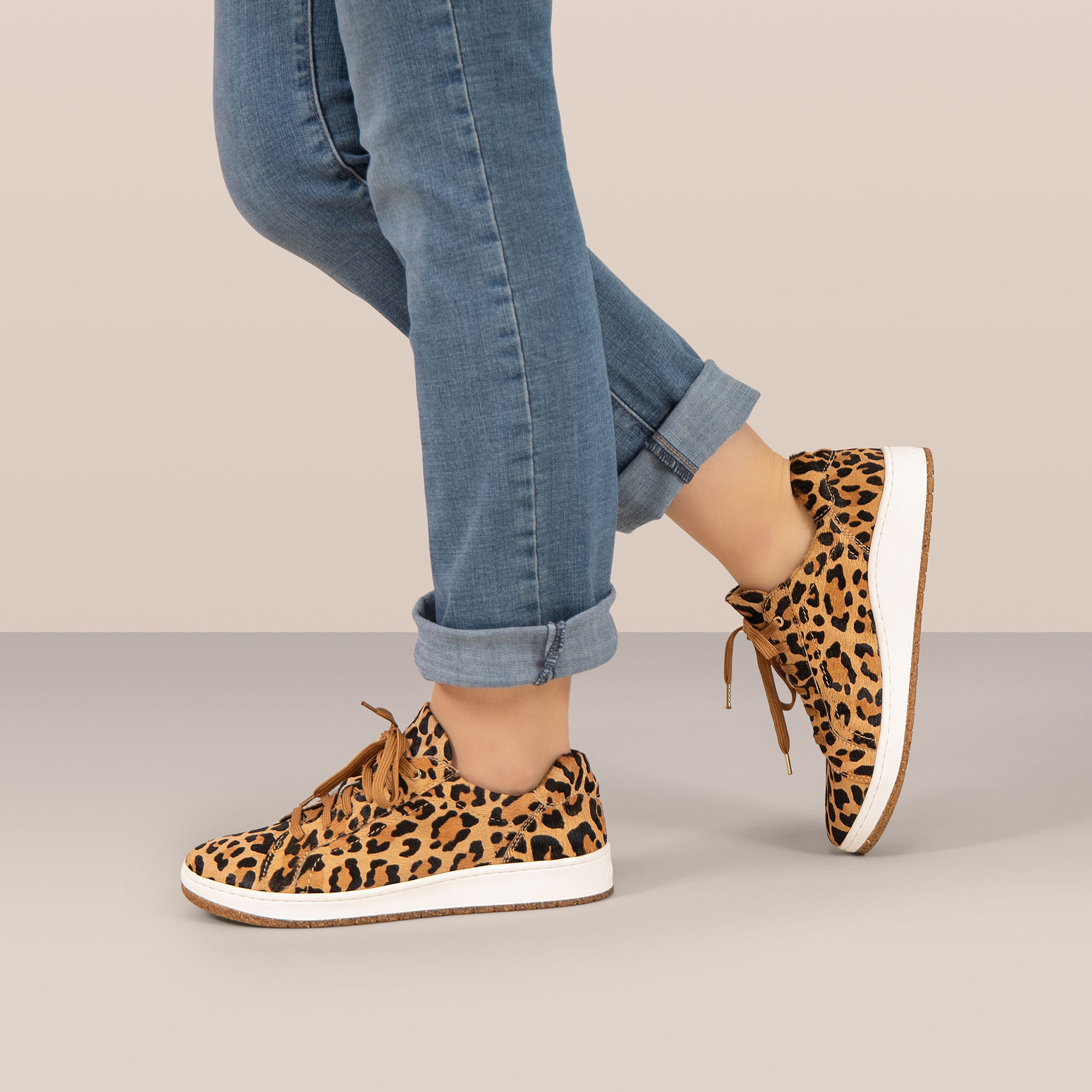 Walk In The Park Sneaker - Leopard – Initial Outfitters