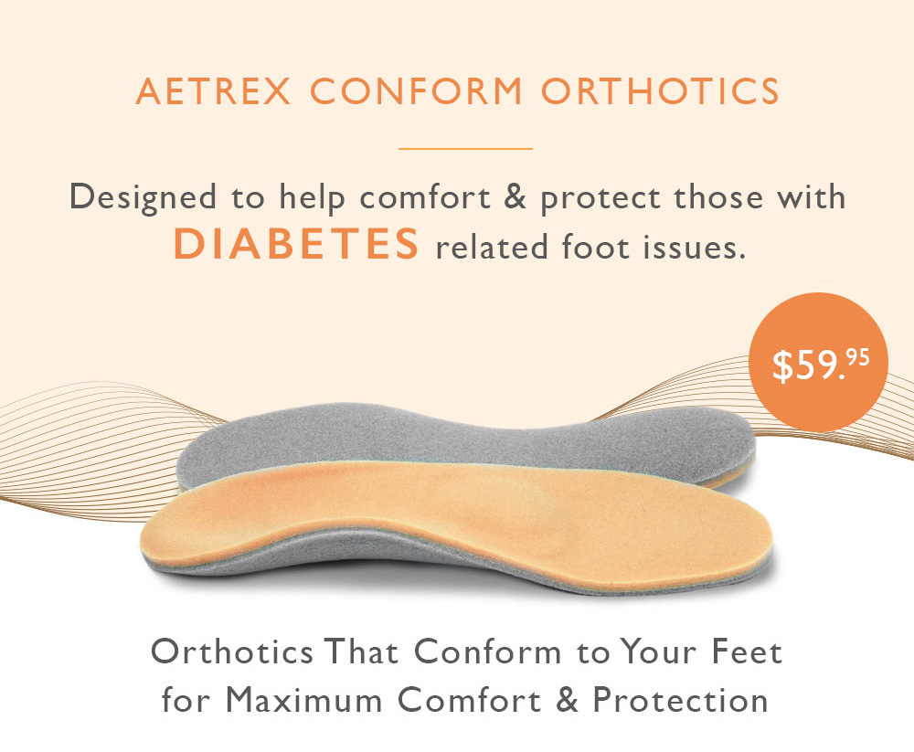 Aetrex Conform Orthotics for Diabetics