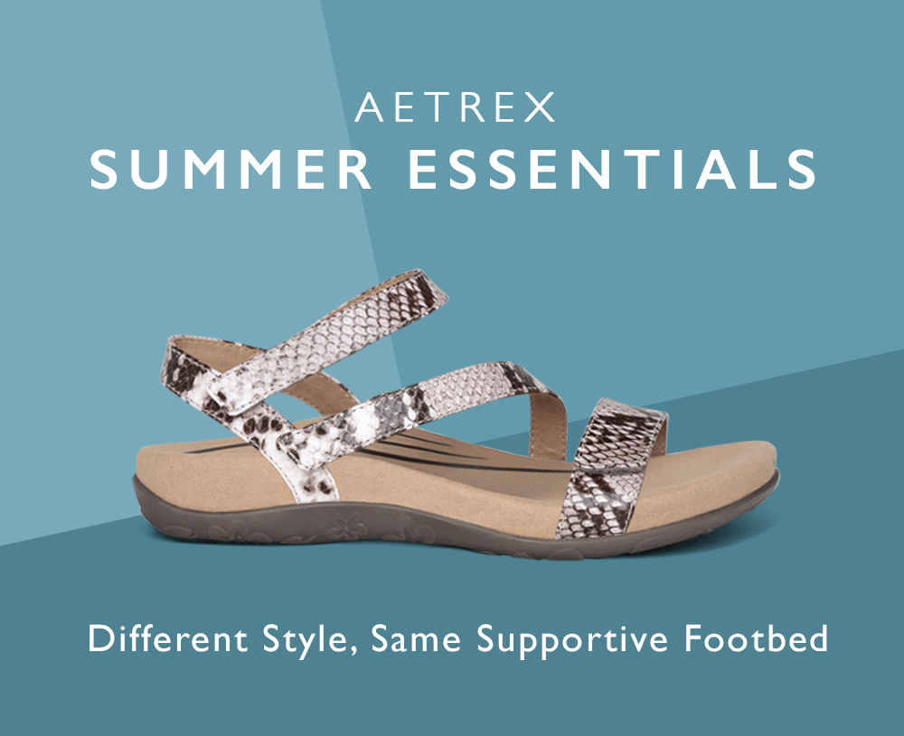 Aetrex Summer Essentials